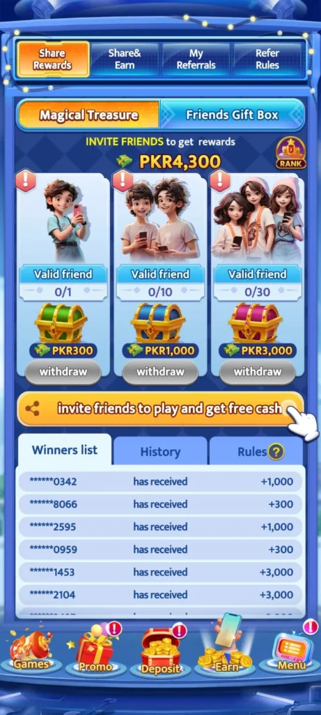 Svip Club Game Bonuses